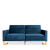Safavieh Tribeca Foldable Sofa Bed In Navy/brass