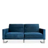 Safavieh Tribeca Foldable Sofa Bed In Navy/silver