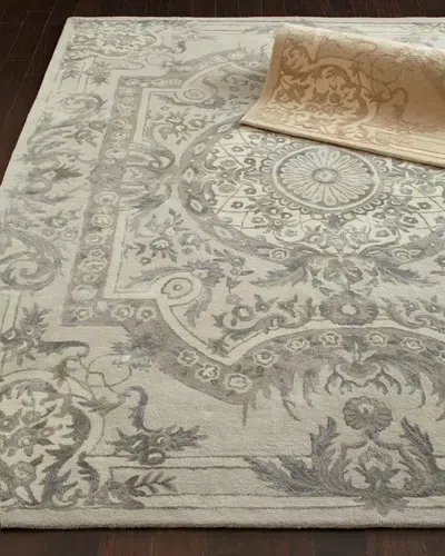 Safavieh Trudeau Medallion Runner, 3' X 10' In Smoke