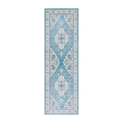 Safavieh Tucson Ara Indoor Rectangular Runner In Blue