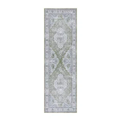 Safavieh Tucson Ara Indoor Rectangular Runner In Green