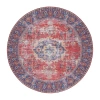 Safavieh Tucson Levi 6'x6' Indoor Round Area Rug In Red