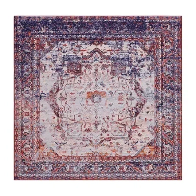 Safavieh Tucson Lola 6'x6' Indoor Square Area Rug In Sand