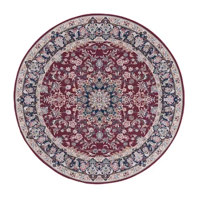 Safavieh Tucson Maci Indoor Round Area Rug In Brown