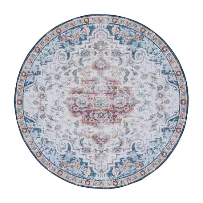 Safavieh Tucson Max Indoor Round Area Rug In Gray