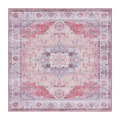 Safavieh Tucson Milo 6'x6' Indoor Square Area Rug In Red