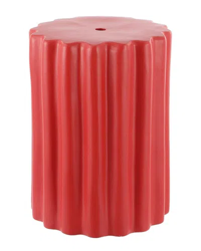 Safavieh Tulett Ceramic Garden Stool_ In Pink