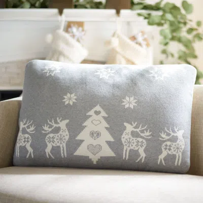 Safavieh Twinkling Pillow In Gray