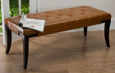 Safavieh Tyler Bench In Brown