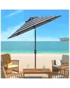 Safavieh Up Resistant Iris Fashion Line 9ft Auto Tilt Umbrella
