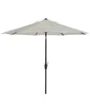 Safavieh Up Resistant Ortega 9 Ft Auto Tilt Crank Umbrella