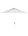 Safavieh Up Resistant Ortega 9ft Auto Tilt Crank Umbrella