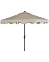 Safavieh Up Resistant Zimmerman 9ft Crank Market Tilt Umbrella