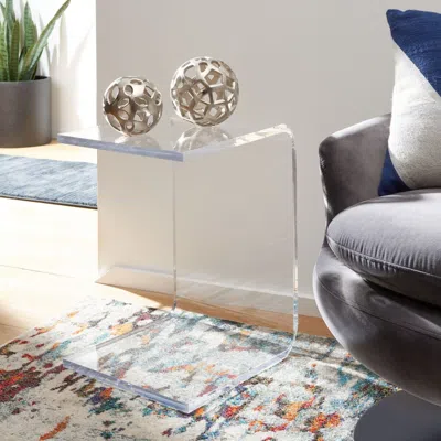 Safavieh Upton Acrylic Side Table In Multi
