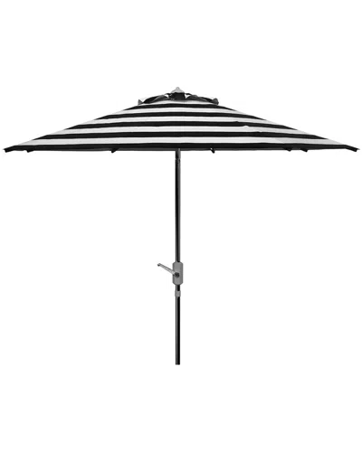 Safavieh Uv Resistant Iris Fashion Line 9ft Auto Tilt Umbrella In Multi