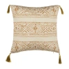 Safavieh Valen Square Throw Pillow In Sand