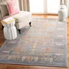 Safavieh Valencia Machine Made Area Rug, Grey / Multi Traditional Style Easy Care In Multi