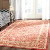Safavieh Valencia Machine Made Area Rug, Red / Red Traditional Style Easy Care In Red
