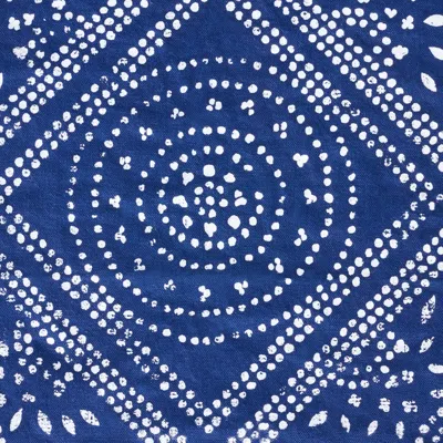 Safavieh Valenti Square Floor Pillow In Blue