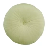 Safavieh Vallory Round Throw Pillow In Green