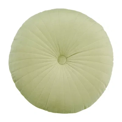 Safavieh Vallory Round Throw Pillow In Green
