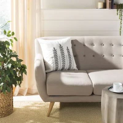 Safavieh Valorie Vine Pillow In White