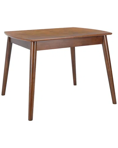 SAFAVIEH SAFAVIEH VARDA MANUAL EXTENSION DINING TABLE