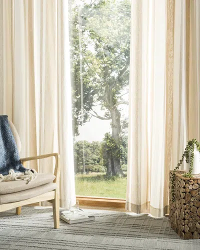 SAFAVIEH VARI WINDOW CURTAIN PANEL
