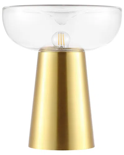 Safavieh Vassar 12.75in Table Lamp In Transparent