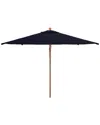 Safavieh Velop 7.5ft Wood Umbrella In Blue