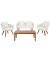 Safavieh Velso 4pc Living Set In Beige