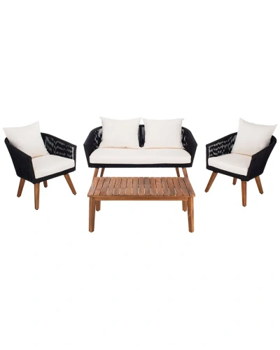 Safavieh Velso 4pc Living Set In Black