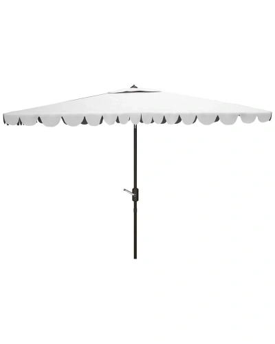Safavieh Venice 6.5x10 Rect Umbrella In Grey