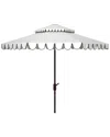 Safavieh Venice 9ft Round Double Top Crank Umbrella