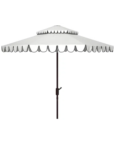 Safavieh Venice 9ft Round Double Top Crank Umbrella