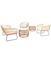 Safavieh Venta 5pc Living Set