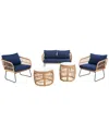 Safavieh Venta 5pc Living Set
