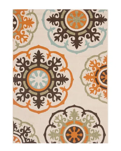 Safavieh Veranda Indoor/outdoor Rug In Cream