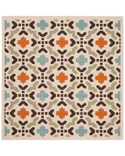 Safavieh Veranda Indoor/outdoor Rug In Cream