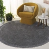 Safavieh Vermont Hand Made Area Rug, Grey Shag Flokati Style In Gray