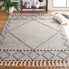 Safavieh Vermont Hand Made Area Rug, Ivory / Black Bohemian Style In Gray