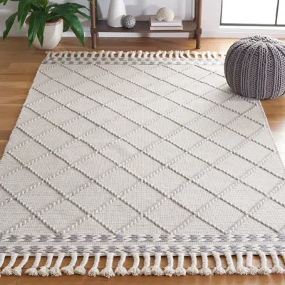Safavieh Vermont Hand Made Area Rug, Ivory / Grey Transitional Style In Gray