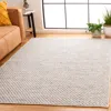 Safavieh Vermont Hand Made Area Rug, Light Grey / Ivory Contemporary Style In Gray