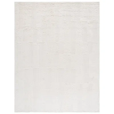Safavieh Vermont Hand Tufted Wool Pile Solid Color Rug In Ivory