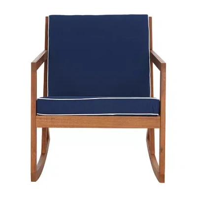 Safavieh Vernon 3-pc. Rocking Chair In Blue
