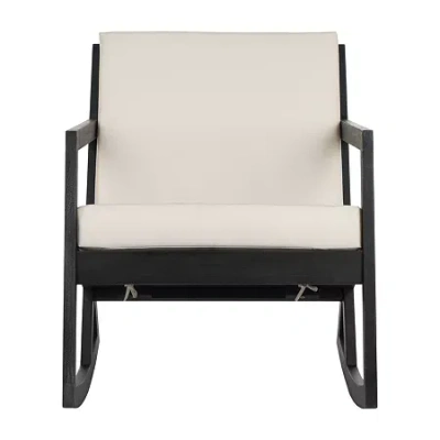 Safavieh Vernon Collection Rocking Chair In Black
