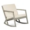 Safavieh Vernon Collection Rocking Chair In Beige/gray