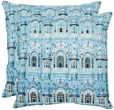 Safavieh Verona Pillow In Blue