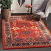 Safavieh Vintage Hamadan Machine Made Area Rug, Orange / Blue Traditional Style In Multi
