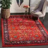 Safavieh Vintage Hamadan Machine Made Area Rug, Orange / Navy Traditional Style In Multi